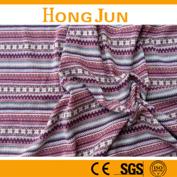 Fancy light weight striper jacquard fabric