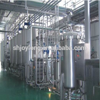 Fully-automatic complete fruit yoghurt processing plant/dairy machines