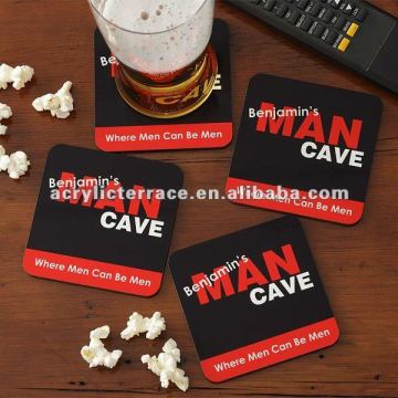 black acrylic coasters,cup pad,cup mats