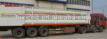 I4 Gas transporting trailer made of jumbo tubes, ISO standard, CE certified