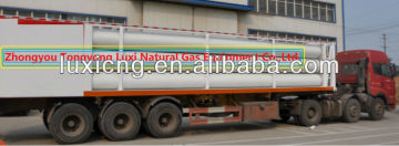 H4 CNG containment equipment, 12 tubes trailer, large storage capacity, super light-weighted, 3 axles