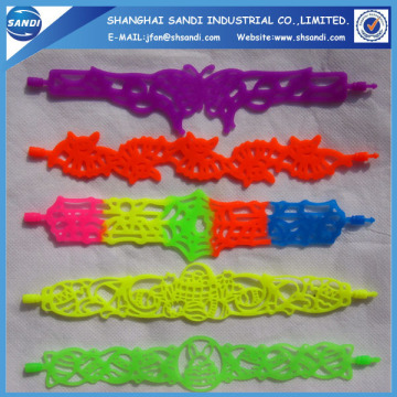 Debossed Silicon Wristband Bracelet Silicone Bracelet