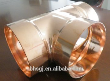 Plumbing Red Copper pipe Fittings