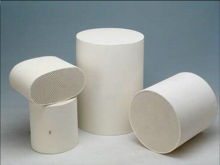 Ceramic Cordierite Diesel Particulate Filter / Dpf Substrate For Car