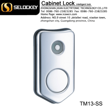 stainless steel TM card and cylinder cabinet locks for outdoor(TM13A)