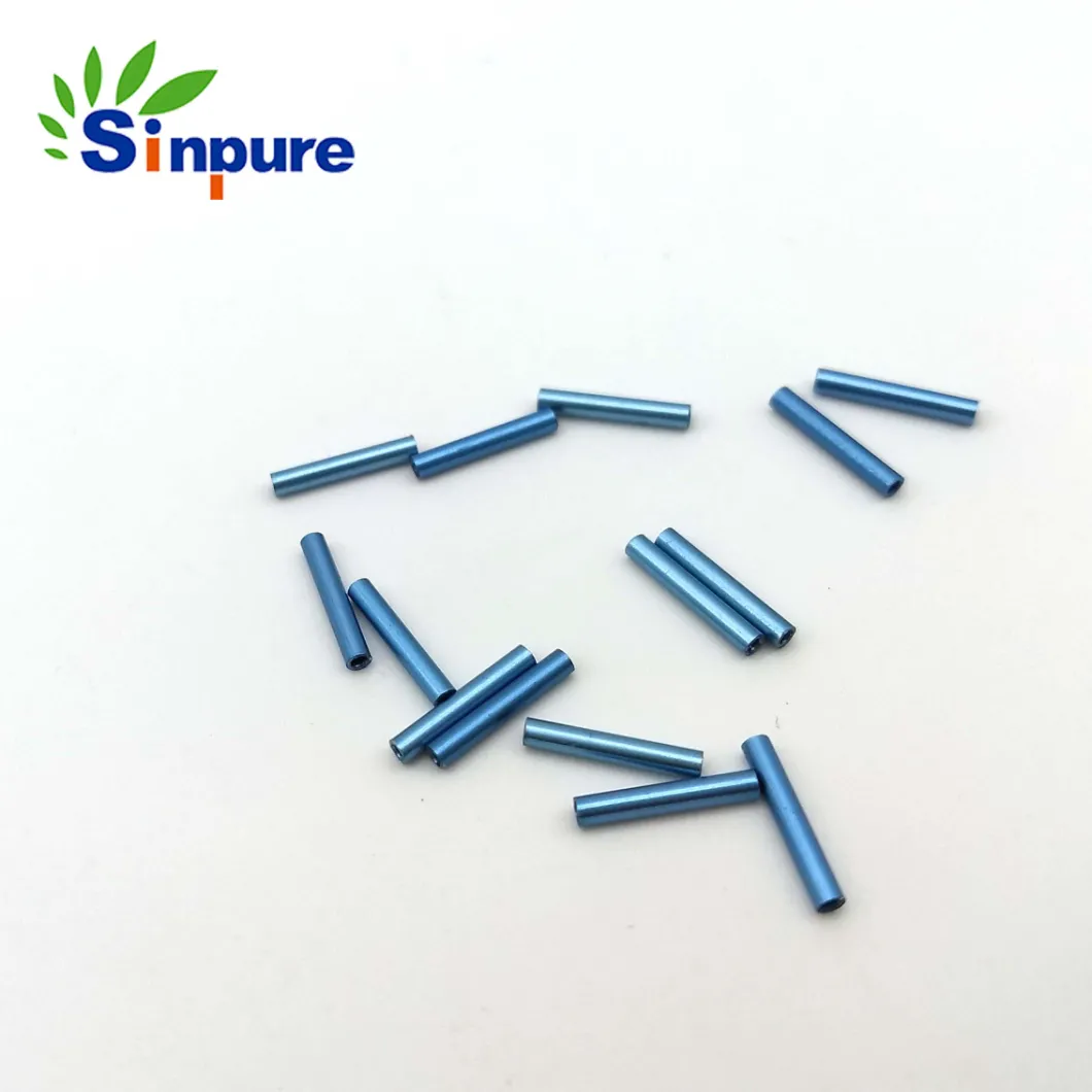 Sinpure Customized Small Diameter Golden Anodized Aluminum Tube /Pipe