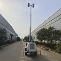 Diesel light tower telescopic mast up to 9m