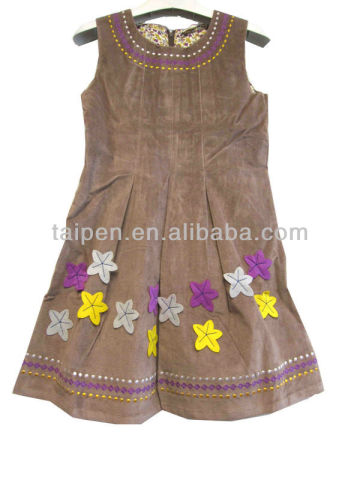 Newest Design Summer Sleeveless Kids Girls Dresses