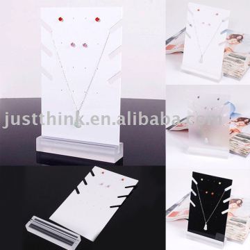 fashion acrylic earring display FZ-JD11001