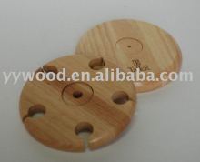 wooden suction cup pad