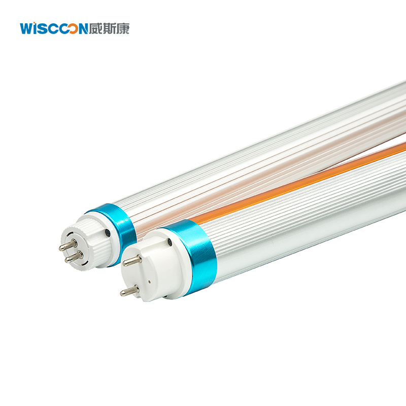 ROHS EMC LVD CE GS Yellow Tube 18w 1200mm Aluminum LED Tube T8