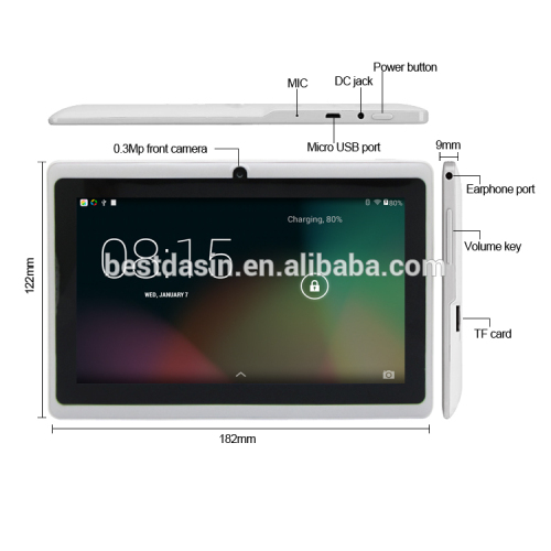 OEM Android Tablet Hot Seller Android 5.1 PC Tablet 7 Inch IPS Wholesale Tablet PC