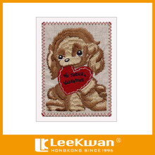 Embroidery greeting card patch/Happy birthday Card/Merry Christmas Card