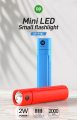 Super Bright USB boleh dicas semula LED lampu suluh lampu mini