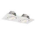 LEDER Nowoczesny Prostokątny Oprawa Downlight LED 30W*2