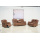 Modern sectional sofa leather recliner sofa set