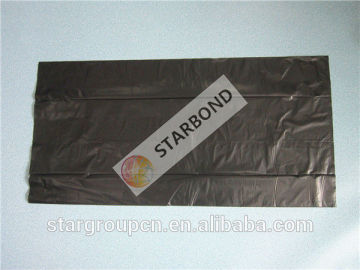 high quality black garbage bags, plastic material garbage bags