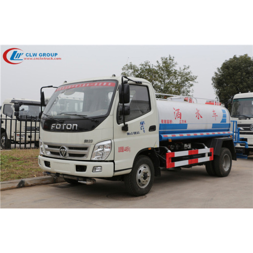 ใหม่เอี่ยม FOTON Aulin 6000litres เครื่องฉีดน้ำบนถนน