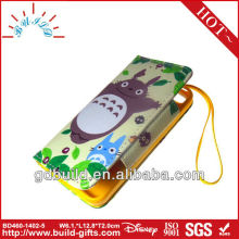 leather phone case/pp red phone case for s4 mobile phone