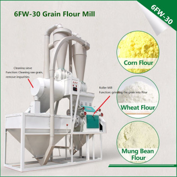 Corn Flour Grits Milling Machine