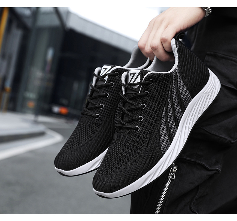 Men Shoes 2021 New Casual Shoes Korean Running  Sports Shoes for Wholesale