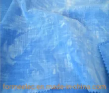 Clothing Garment Fabric Curtain 21s 105g Linen Type Cloth Slubbed Fabric Tie-Dyed Fabrics