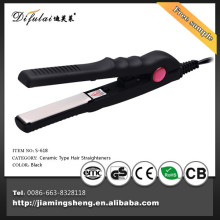 Laser Iron Hair Straightener Pure White Ceramic Plate Flat Iron Straightener and Curling Iron