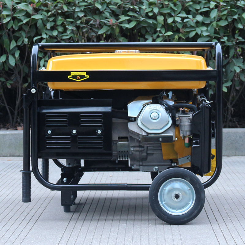 BS7500 BISON China Taizhou Home Power Standby Cooper wire Key Start 110v 6KW generator prices