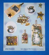 Christmas Stickers Snowbuddies Snow Stick-on Household Decoration Windows Stickers Gift Packing Wrapping Decorators DIY stickers