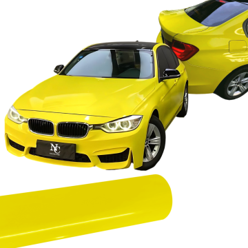 High-Glossy Maize Yellow vinyl wrap