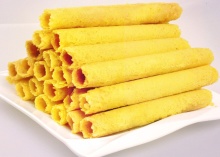 Chocolate coating wafer stick machine maker