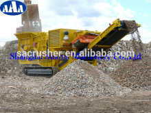 Reliable performance portable rock crusher plants for sale