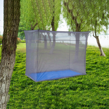 Ultralight Camping Hammock with Foldable Bug Net Mosquito Protection