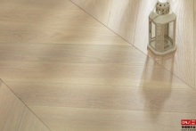 engineered chevron white brushed oak floor