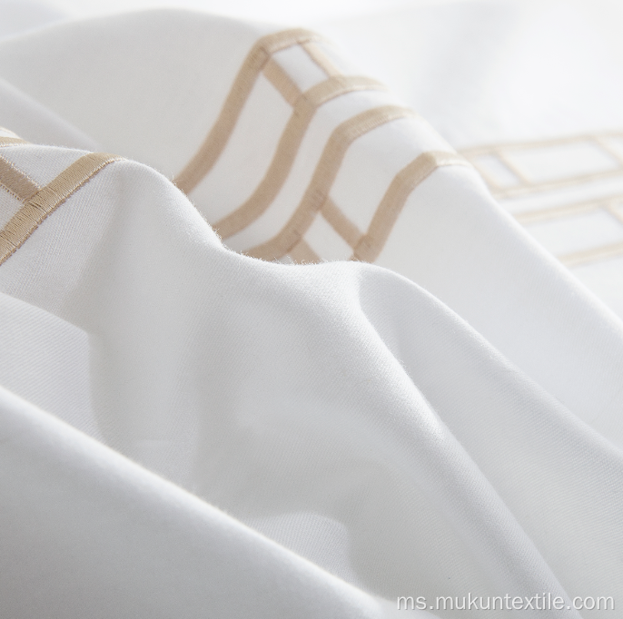 HOTEL LEMBAGA BARDING SHEET SET COTTON WHITE