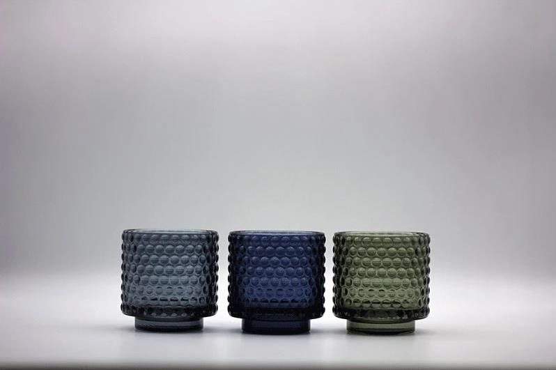 Т-літавы шкляны трымальнік свечкі