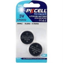 PKCELL CR2354 3V Lithium Non-Rechargeable Coin Cell Battery with Tabs