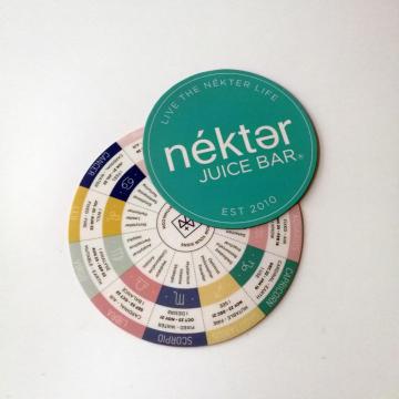 Waterproof round shaped bumper  magnet sticker