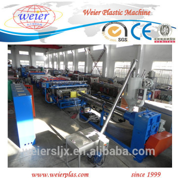pc polycarbonate sunshine sheet machine/pp hollow board extrusion line/hollow grid extruder