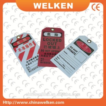 China Brady PVC Lockout Tags