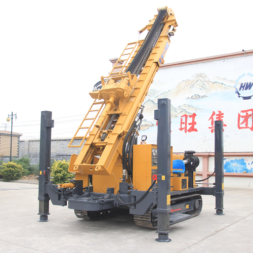 Full Hydraulic Crawler Water Well Rig