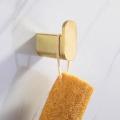 Gold Brass Wall Hanging Towel Holder Cloth Hook
