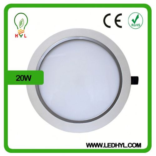 20w AC100-265V 50/60Hz 2835 smd high bright recessed indirect lighting fixture
