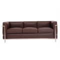 Le Corbusier LC2 sofa 3 seater leather