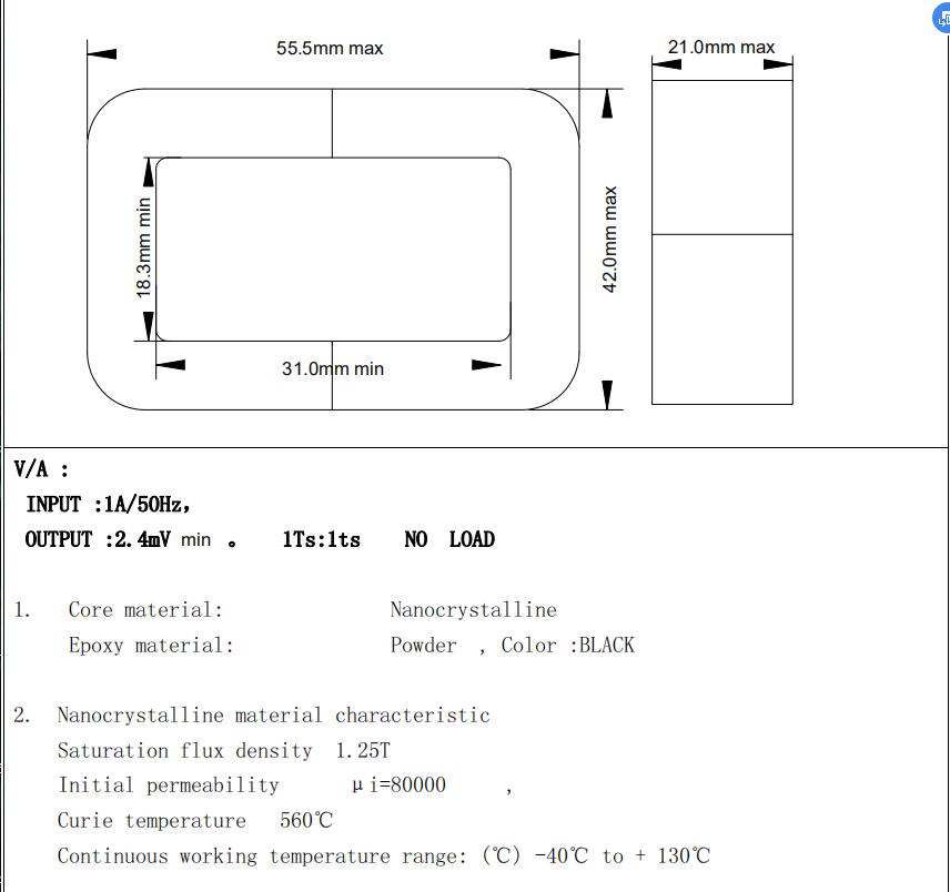 High quality smooth cut nanocrystalline core cutting