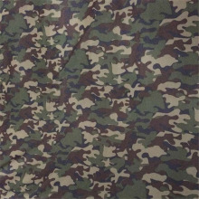 Army Green Camo Diving Fabric - Coated SBR Neoprene Cloth