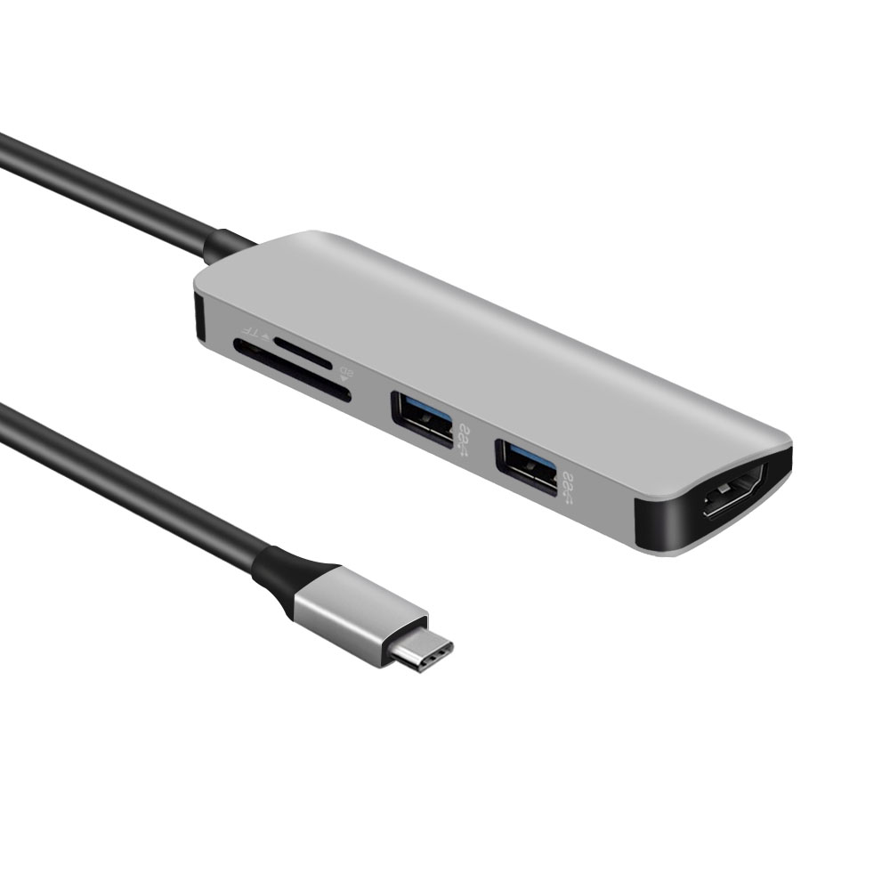 5 في 1 نوع محول USB Multaport USB