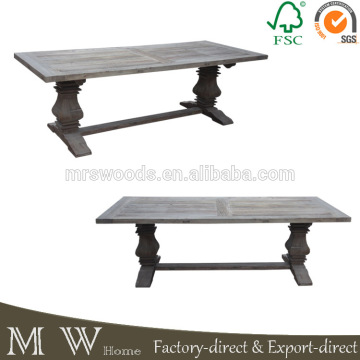 vintage french elm dining table, recycled elm furniture, elm furniture