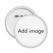 37mm Round Metal Button Parts with Clear Film Tin Type Plaque Button Maker Machine