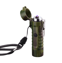 Factory Outlet Durable Windproof Waterproof Flameless Dual Arc Lighter" could be shortened to "Durable Windproof Waterproof Dual Arc Lighter - Factory Outlet". However, for better SEO, we might consider: "Windproof Waterproof Dual Arc Lighter - Durable & 